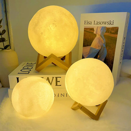 Cozy Moon Lamp